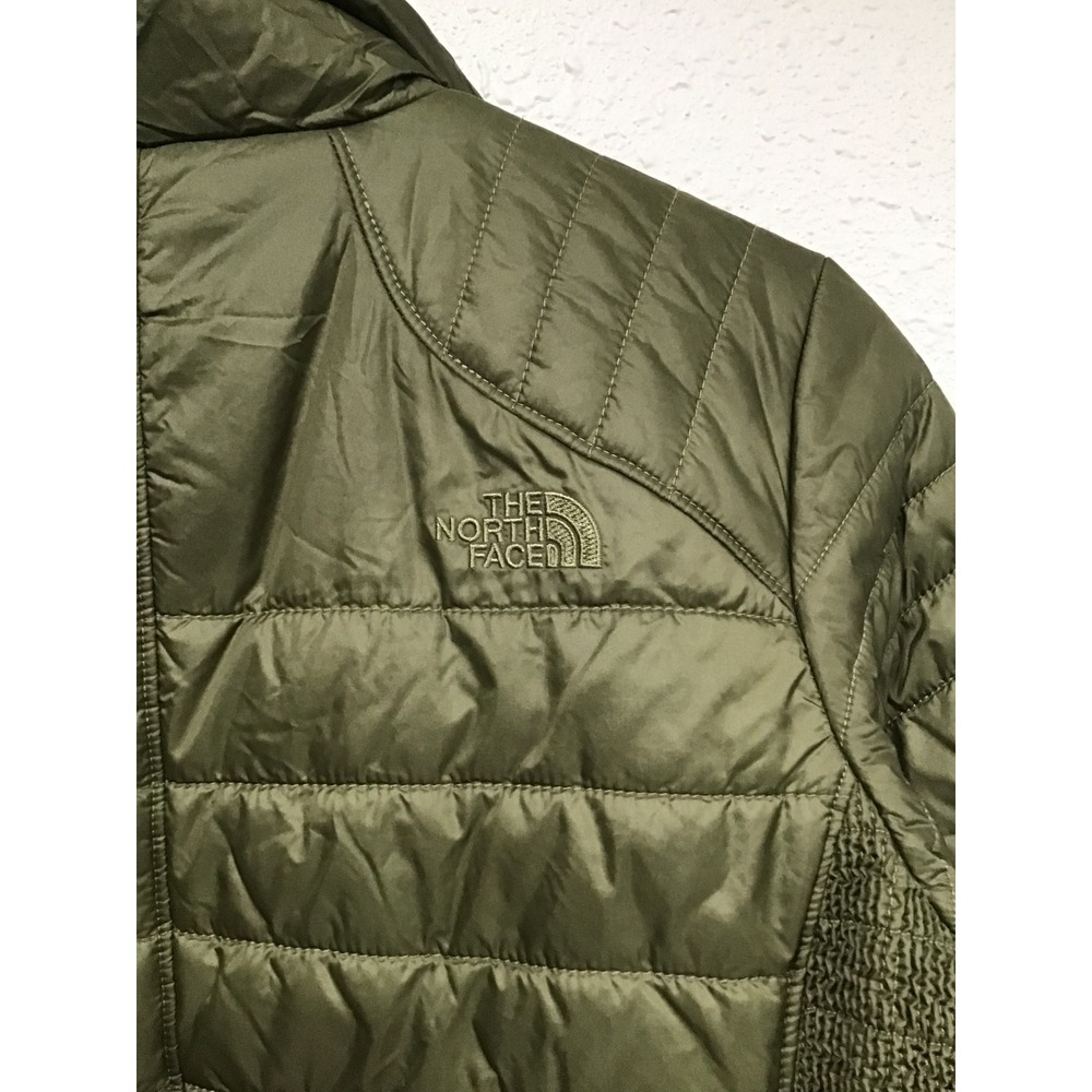The North Face Aleycia Insulated Quilted Puffer Jacket Green Women's M Gorpcore - Picture 9 of 10